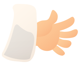 Santa glove